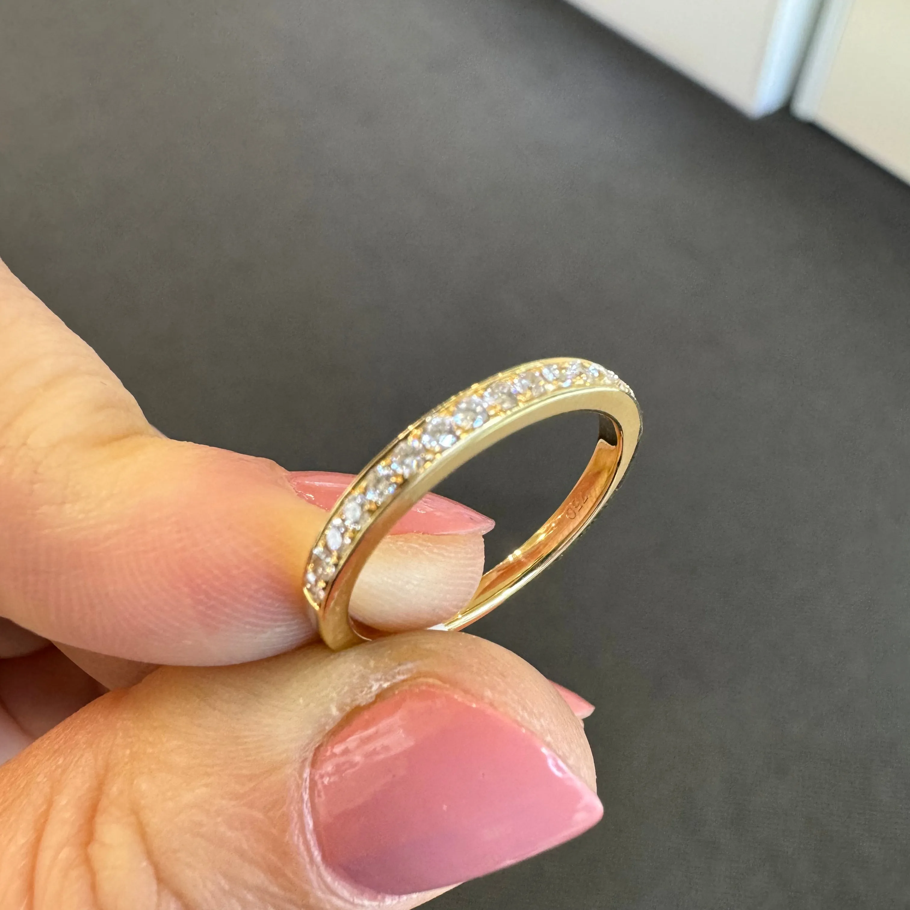 18ct Yellow Gold Diamond Eternity Ring