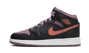 Air Jordan 1 Mid Black Sky J Mauve