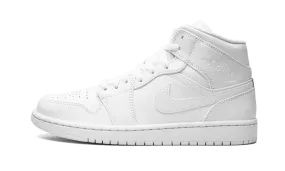 Air Jordan 1 Mid Triple White (2022)