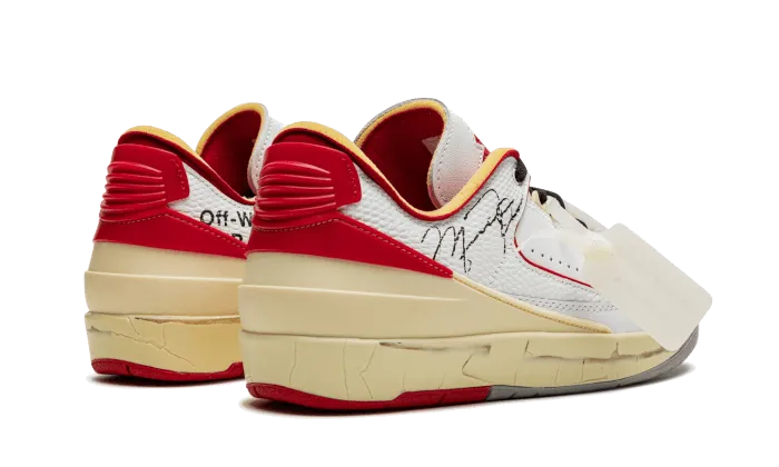 Air Jordan 2 Retro Low SP Off-White White Red