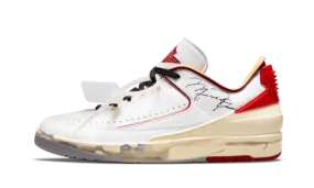 Air Jordan 2 Retro Low SP Off-White White Red