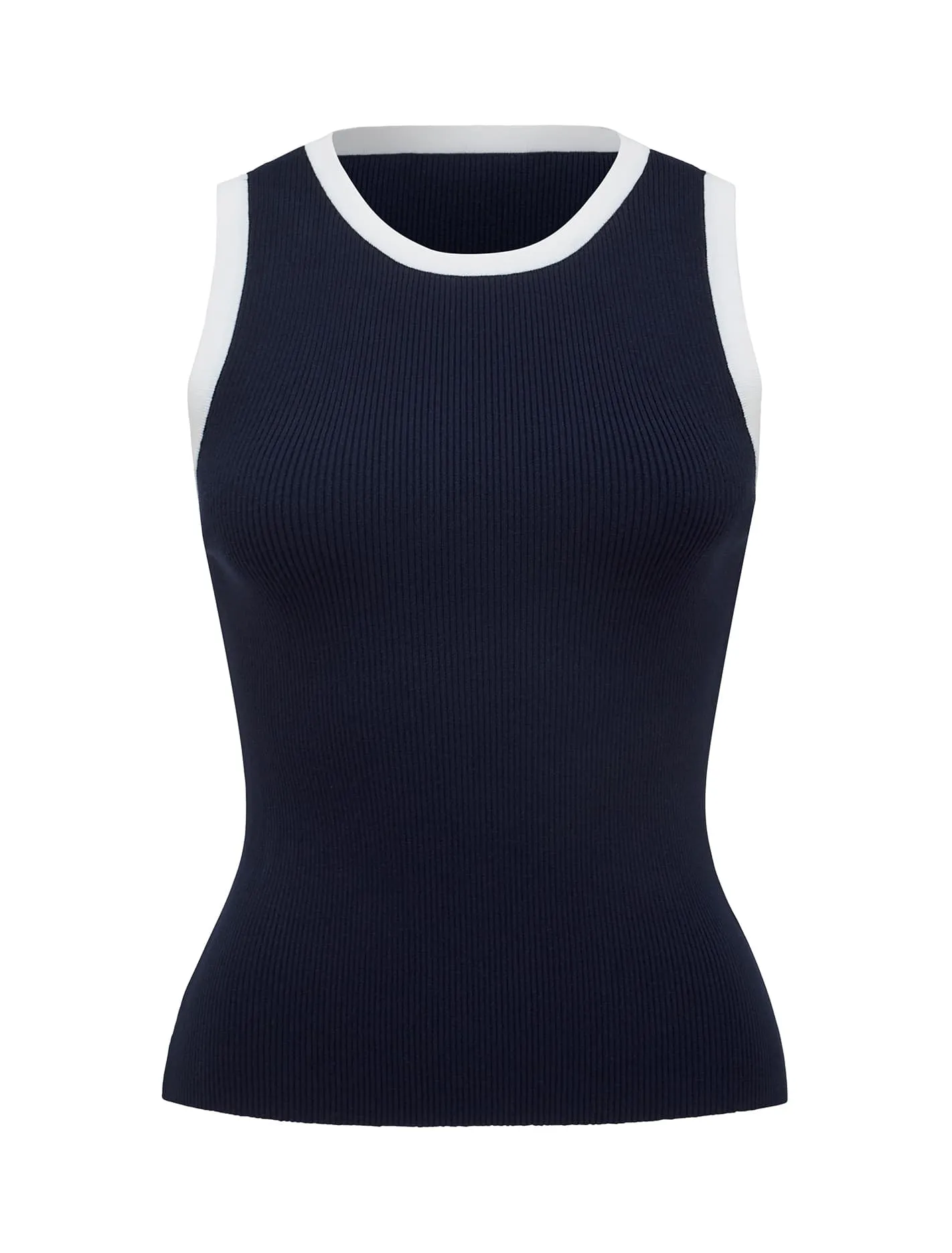 Aspen Tipping Detail Knit Tank Top