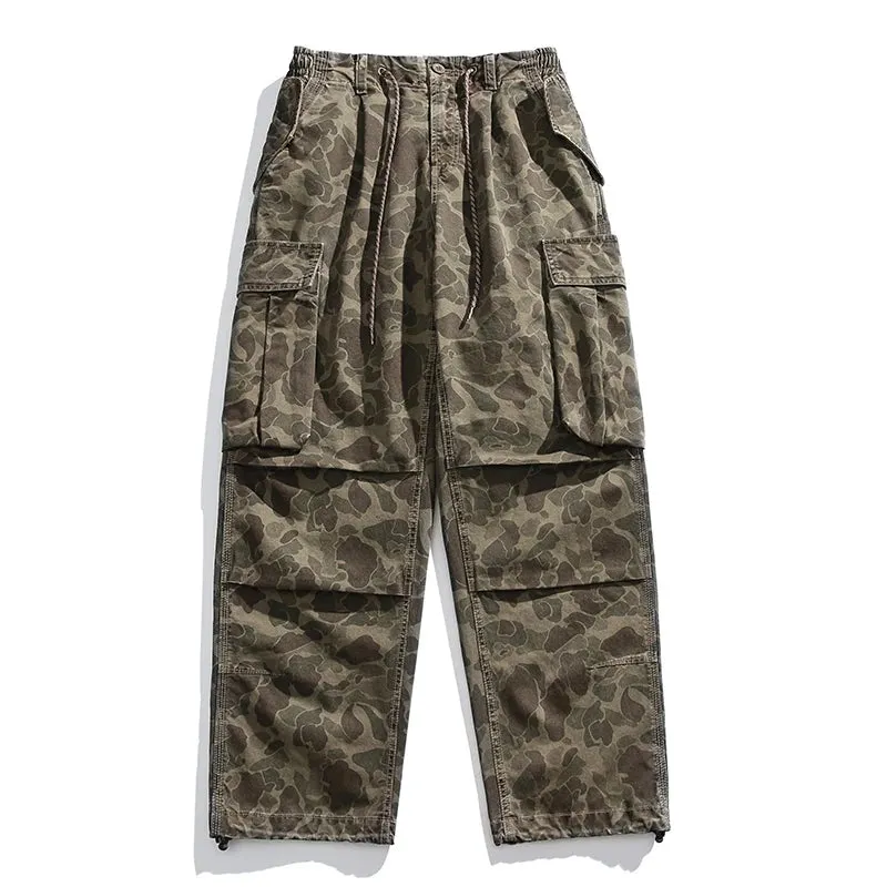 Baggy Camo Cargo Pants