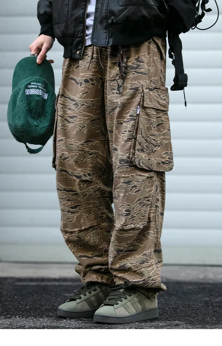 Baggy Camo Cargo Pants