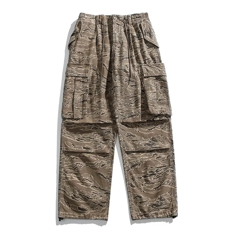 Baggy Camo Cargo Pants