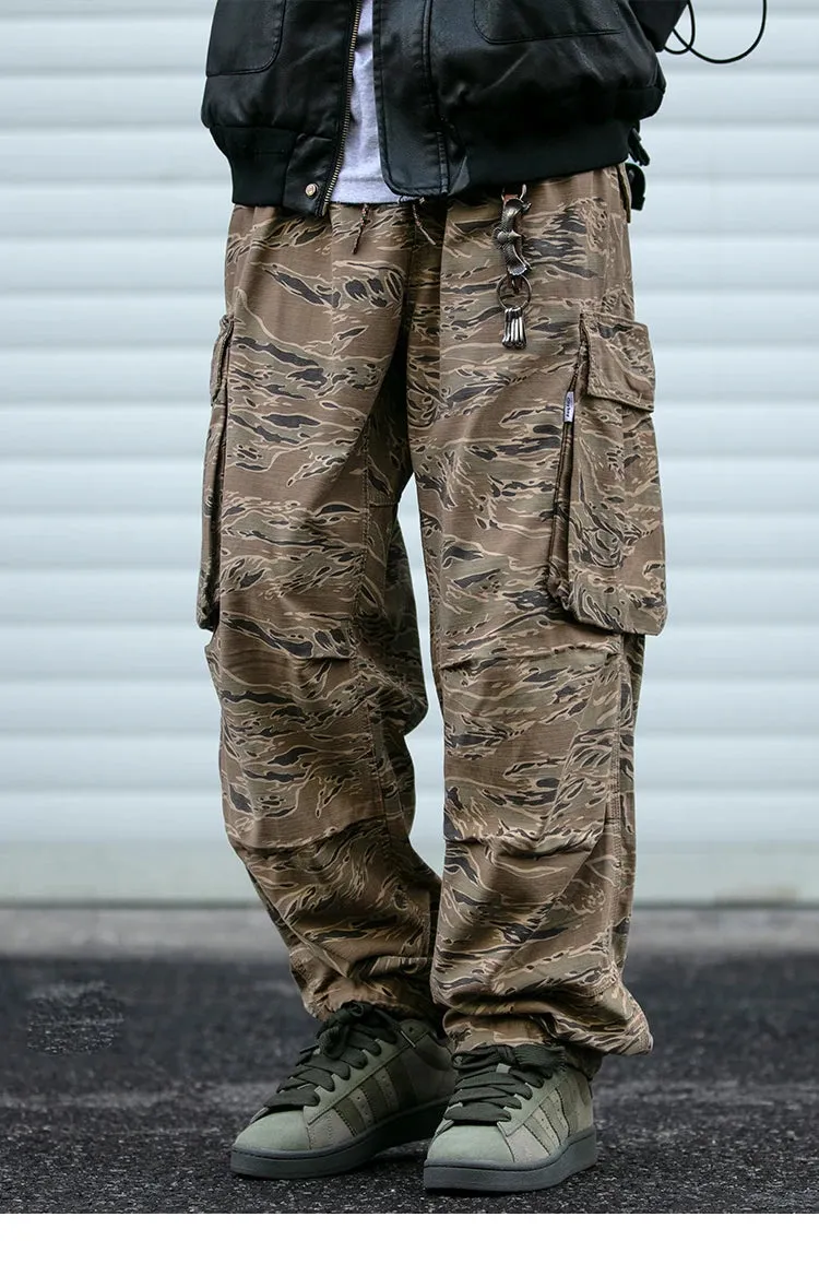 Baggy Camo Cargo Pants