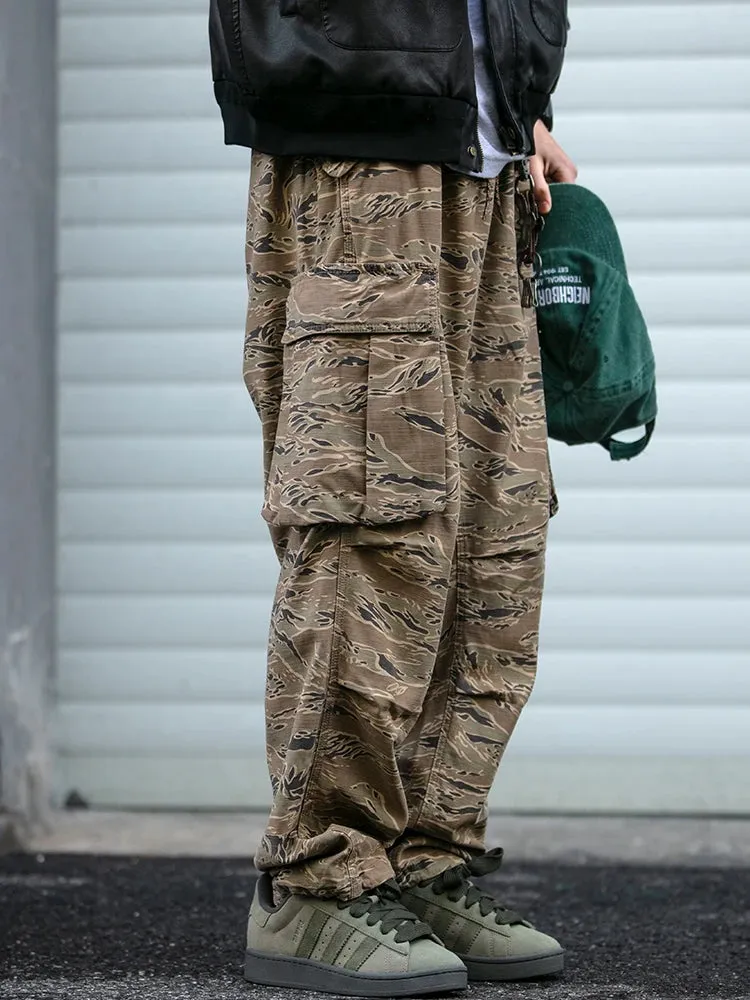 Baggy Camo Cargo Pants