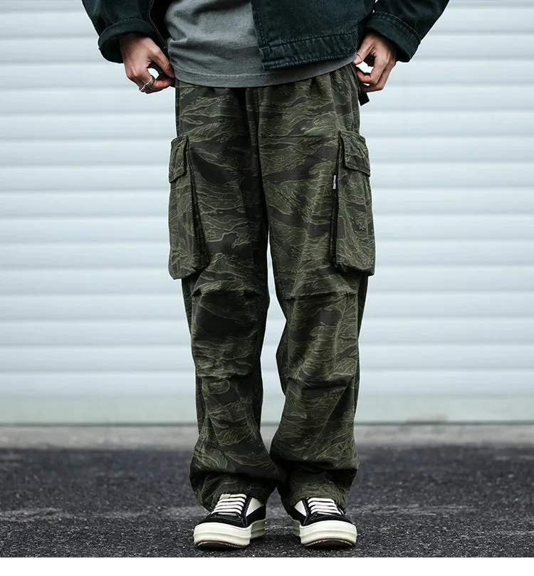 Baggy Camo Cargo Pants