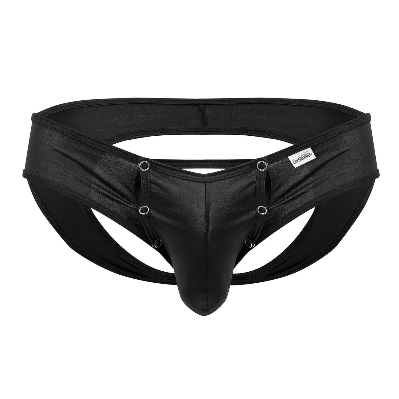 CandyMan 99639 Open front Jockstrap Color Black