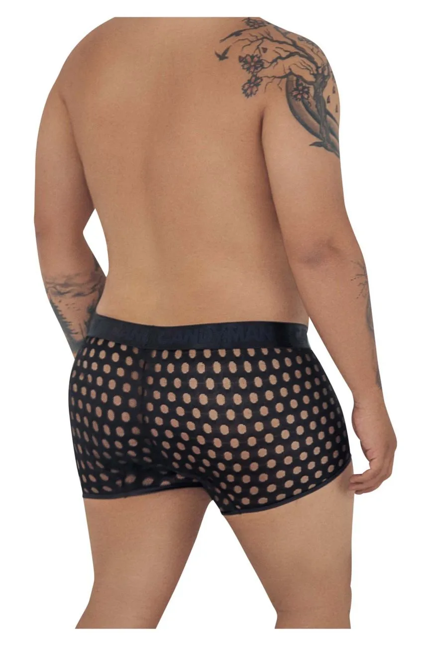 CandyMan Polka Mesh Trunks