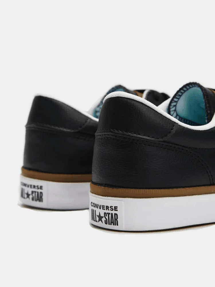 Converse Boulevard Ox - Black / White / Clove Brown