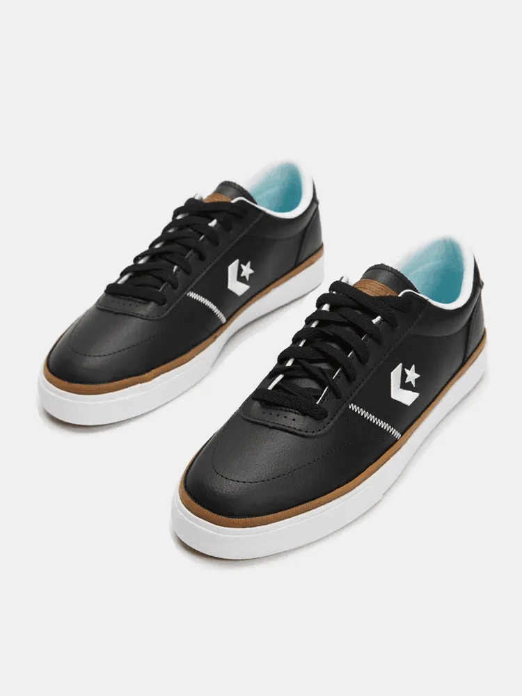 Converse Boulevard Ox - Black / White / Clove Brown