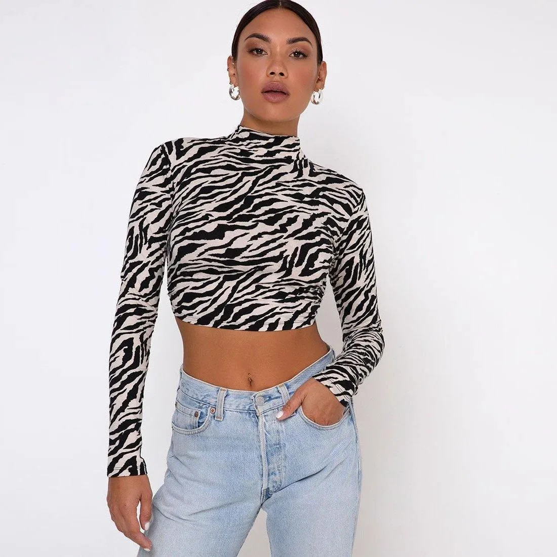 Danielle Backless Crop Top