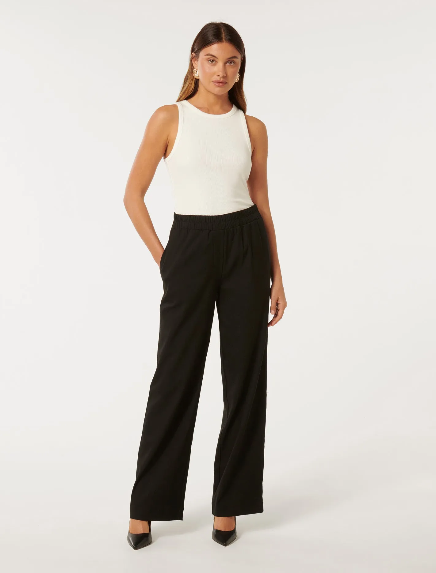 Daria Formal Straight Jogger Pants