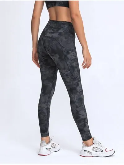 Double Take Wide Waistband Leggings with Pockets