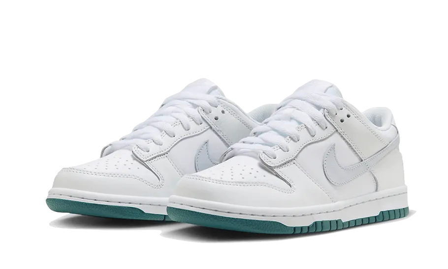 Dunk Low White Grey Teal