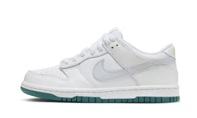 Dunk Low White Grey Teal