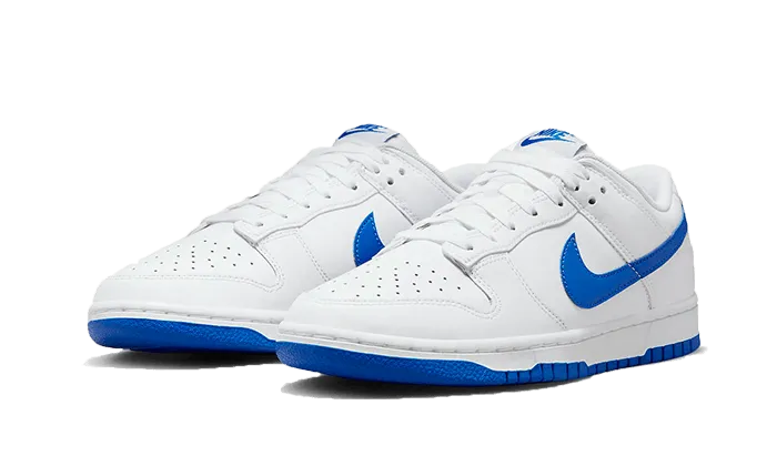 Dunk Low White Hyper Royal