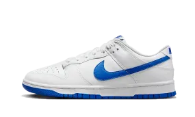 Dunk Low White Hyper Royal