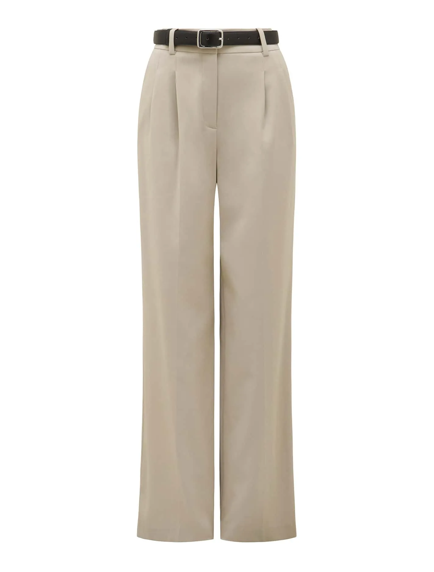 Edweena Belted Straight Leg Pants