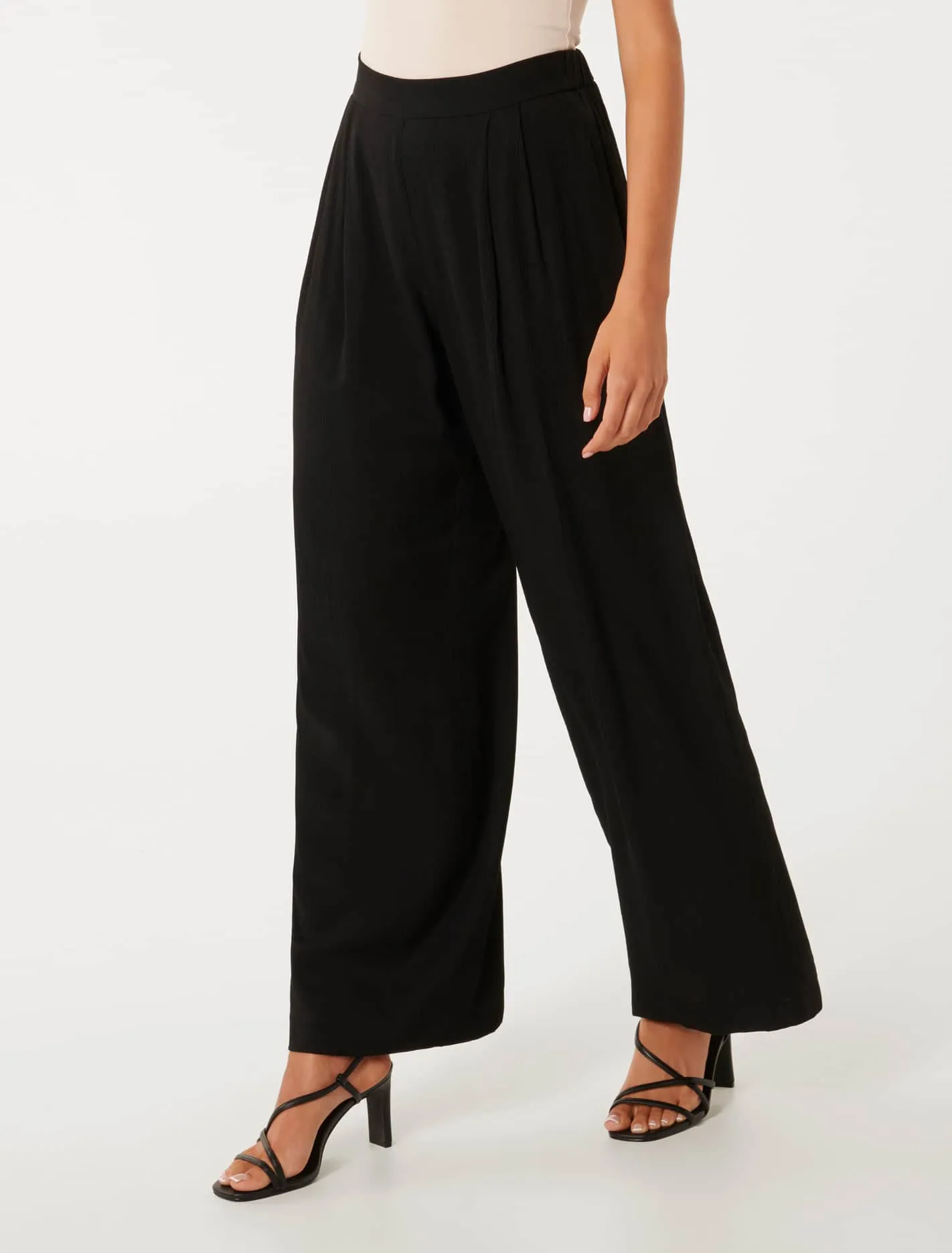 Emery Crinkle Wide Leg Pants