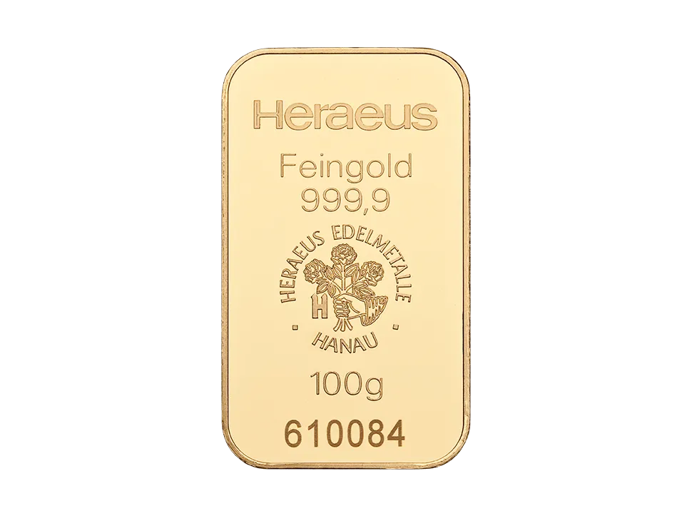 Gold Bar (minted) 100 g