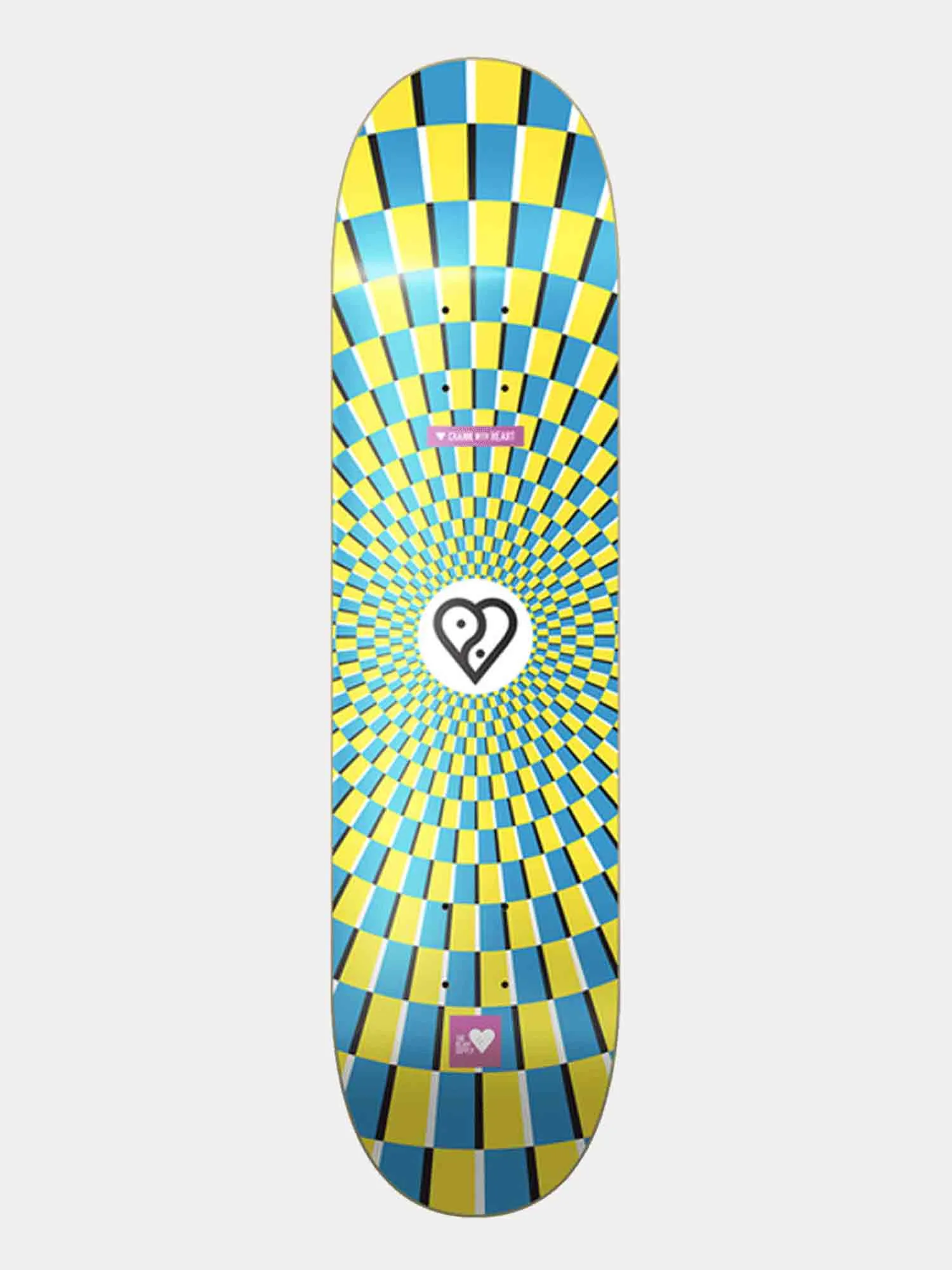 Heart Supply Deck Chris Chann Heart Illusion Embossed - 8.0