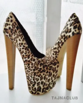 Leopard Super Platform 20 cm  High Heels