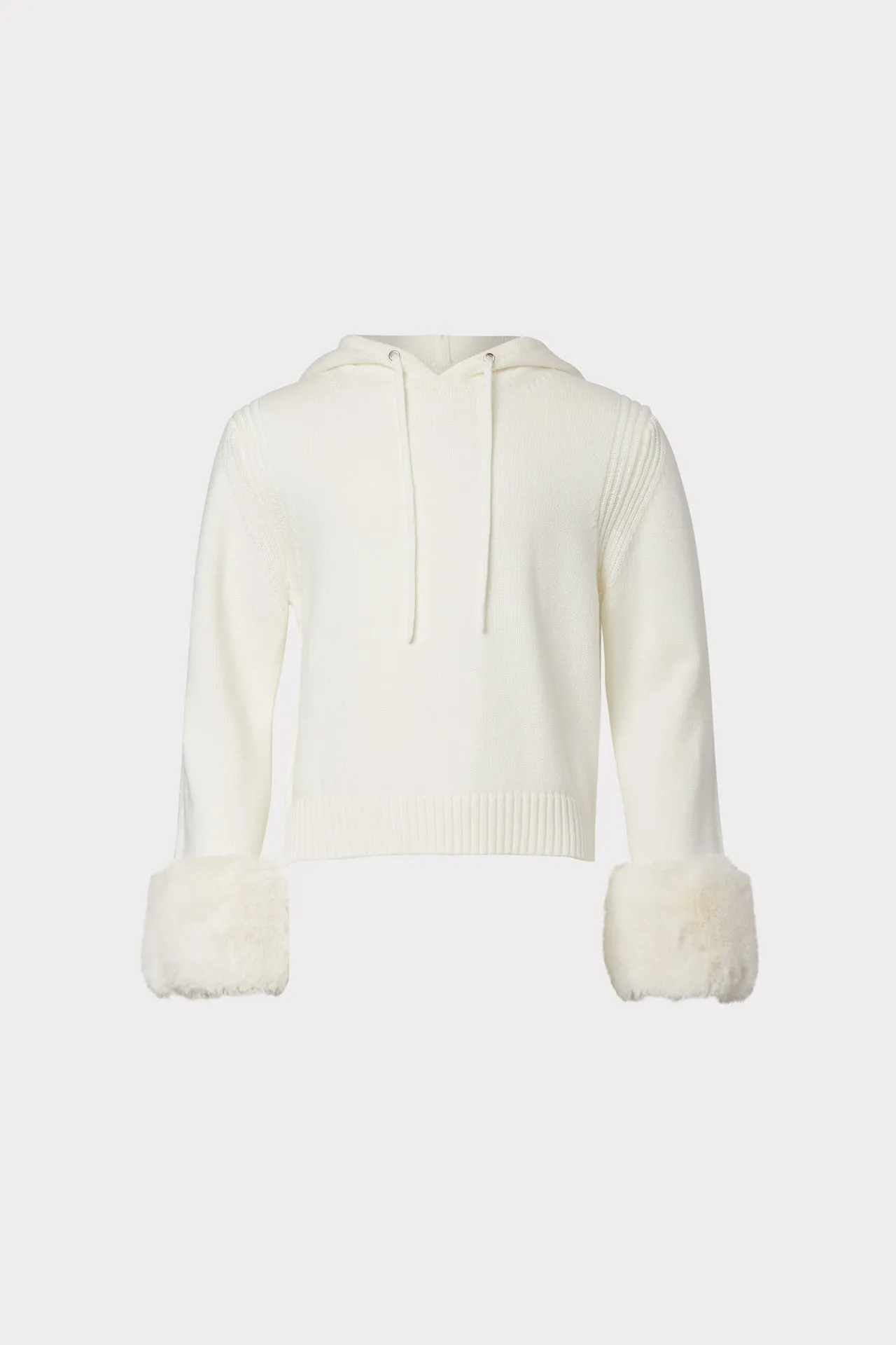 Milly Minis Fur Trim Hoodie