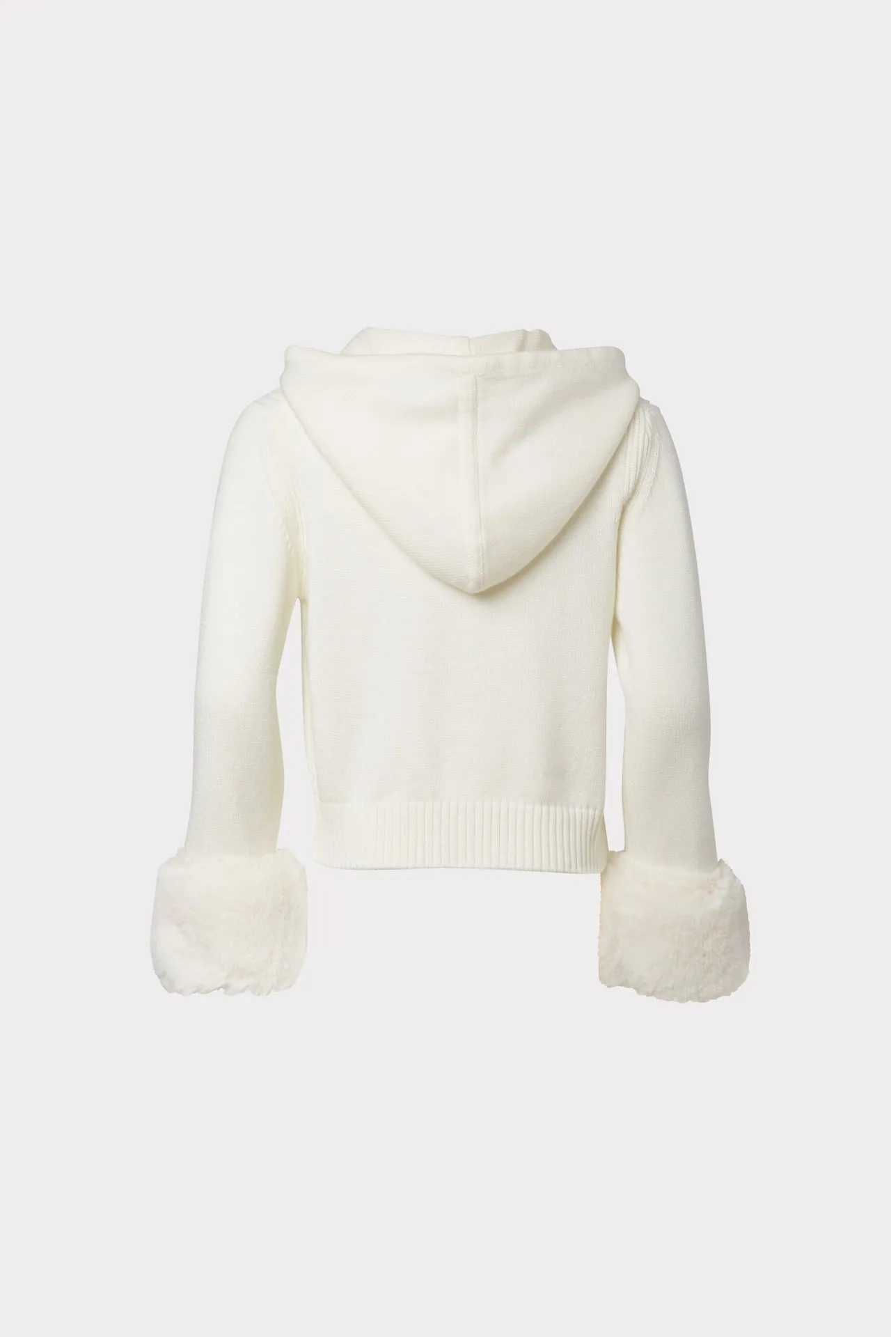 Milly Minis Fur Trim Hoodie