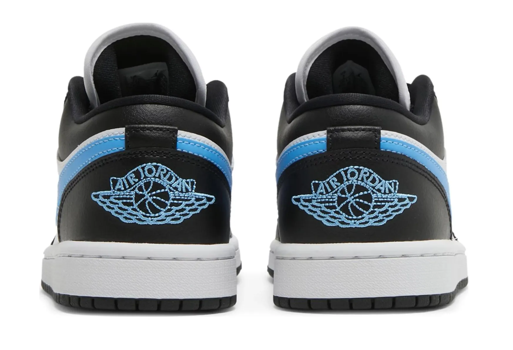 Nike Air Jordan 1 Low Black University Blue White Women's