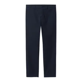 Pantaloni Carhartt WIP  Sid Pant Slim Tapered Blu Navy