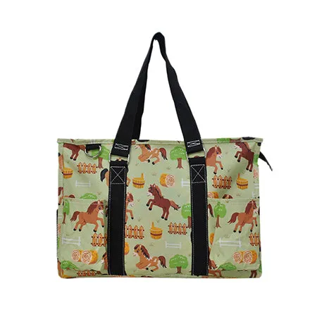 Pasture Pony NGIL Zippered Caddy Organizer Tote Bag