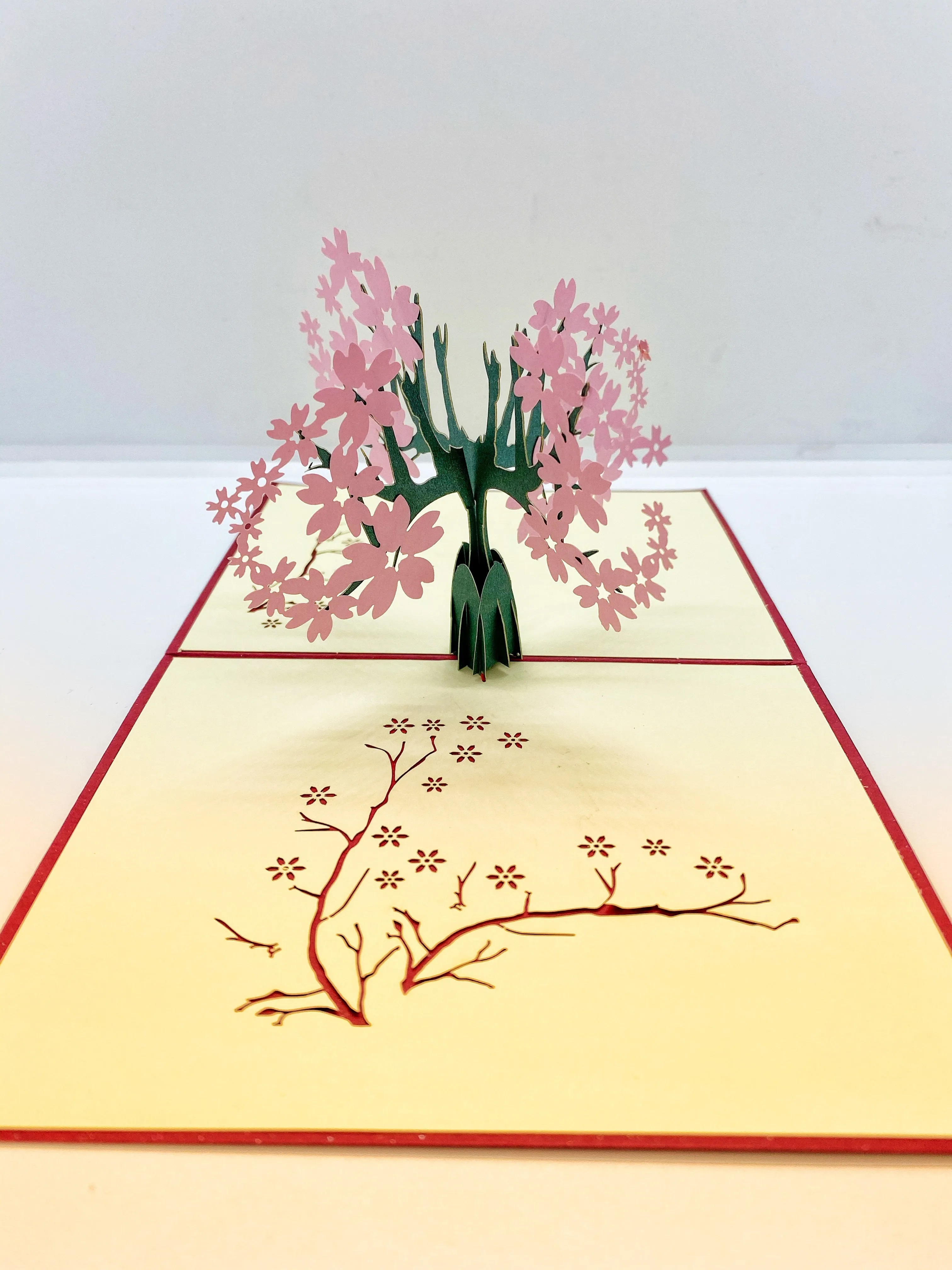 Pop-up Card _ Cherry Blossom (1)