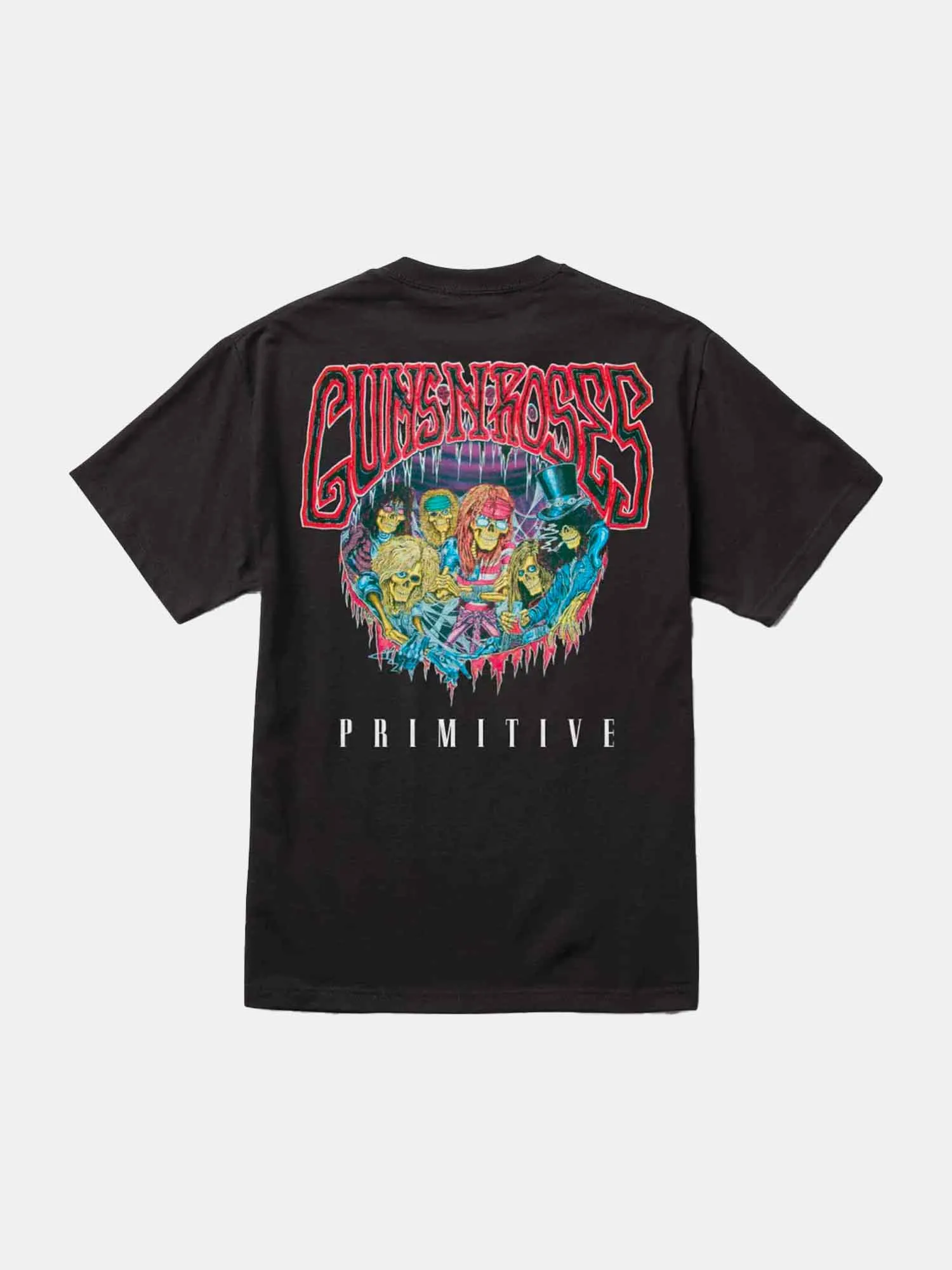 Primitive Bones Tee - Black