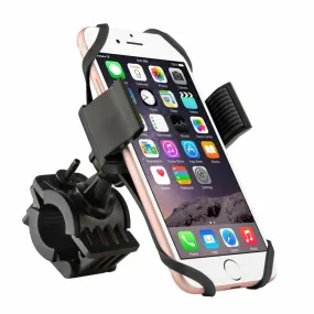 PROWheelX™ Silicone Shockproof Bike Cell Phone Holder | Motorcyle Cycling Handlebar Mount