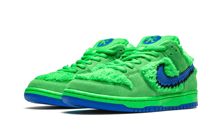 SB Dunk Low Grateful Dead Bears Green