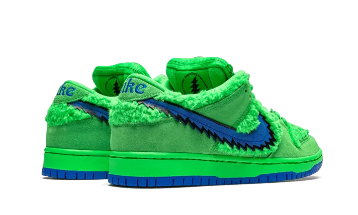 SB Dunk Low Grateful Dead Bears Green