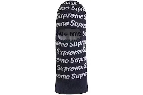 Supreme New Era Repeat Balaclava Navy de