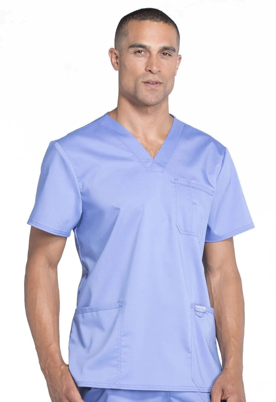 WW Revolution Men's V-Neck Scrub Top WW670