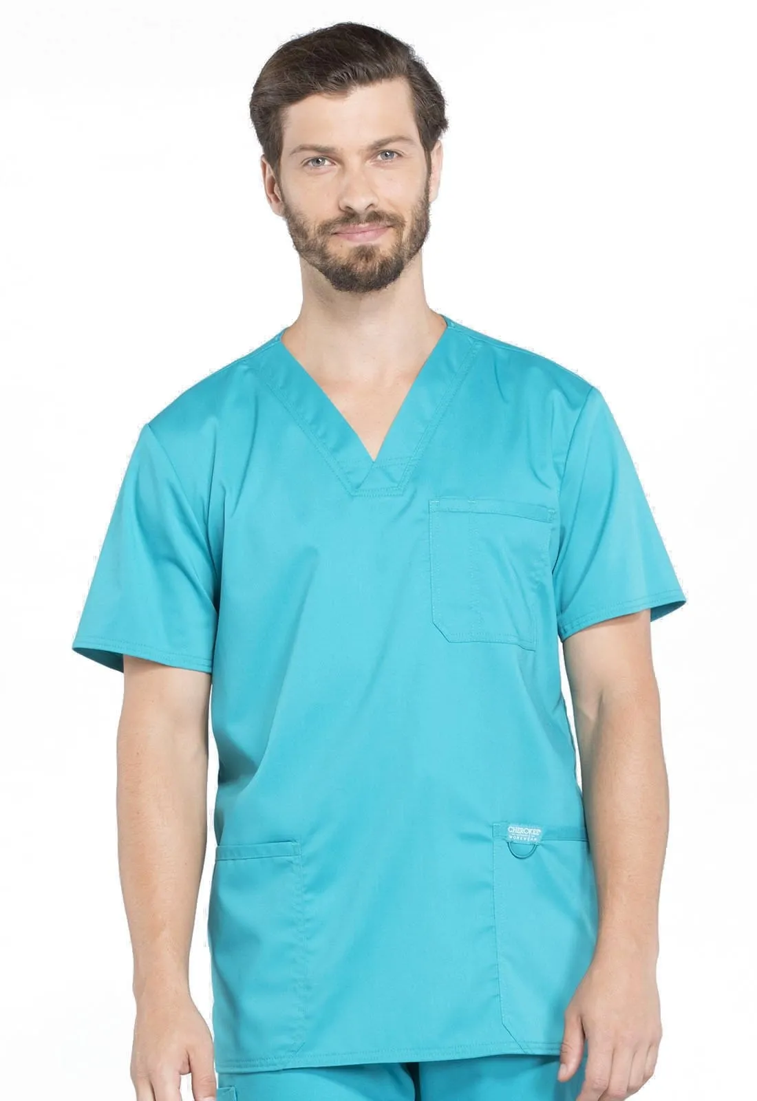 WW Revolution Men's V-Neck Scrub Top WW670