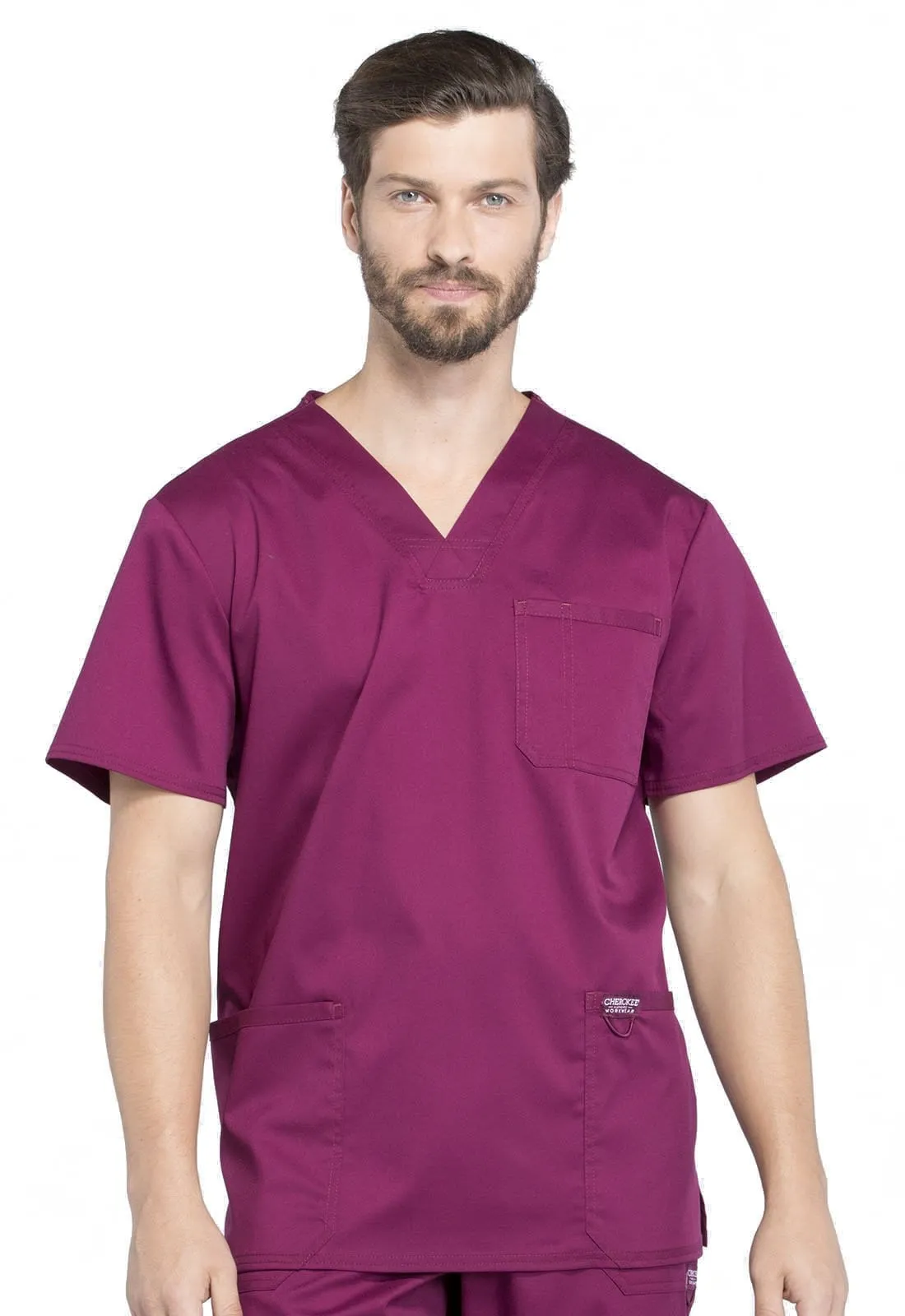 WW Revolution Men's V-Neck Scrub Top WW670