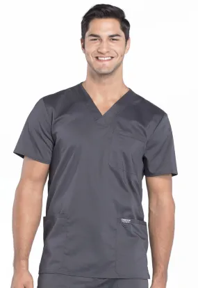 WW Revolution Men's V-Neck Scrub Top WW670